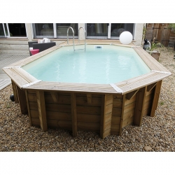 Piscine bois Lagon 5,00 x 3,50 x h1,20m