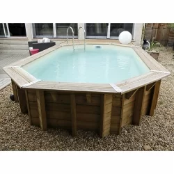 Piscine bois Lagon 5,00 x 3,50 x h1,20m Piscine bois Lagon 5,00 x 3,50 x h1,20m