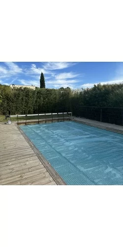 Enrouleur de bâches piscine sans effort Essentiel Luxe