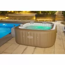 Spa Lay-Z Palma HydroJet Pro carré