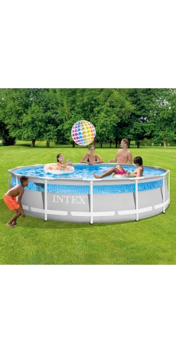 Piscine panoramique Intex Clearview ronde 4.27 x 1.07m