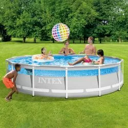 Piscine panoramique Intex Clearview ronde 4.27 x 1.07m