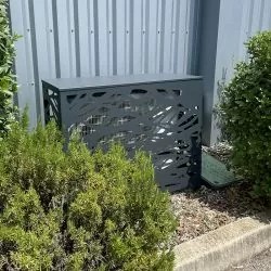 Habillage pompe à chaleur anthracite