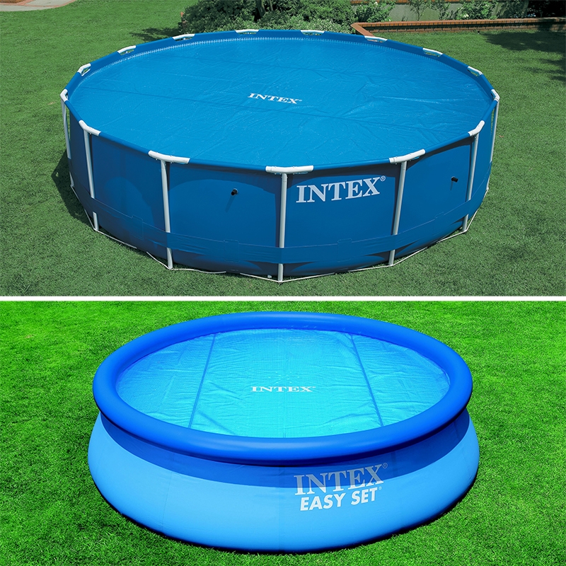 Bâche à bulles pour piscine Intex ronde