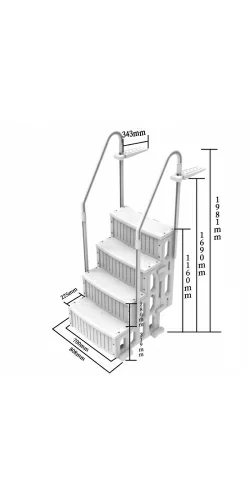 Escalier piscine Essentiel
