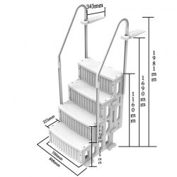 Escalier piscine Essentiel