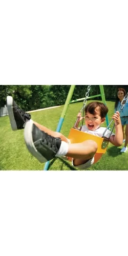 Portique Intex 2 en 1 Balançoire et siège bébé couleurs