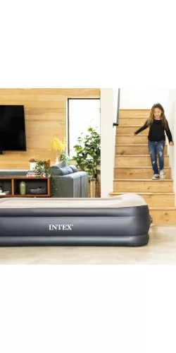 Matelas gonflable Deluxe Pillow Rest Raised électrique 2 pers