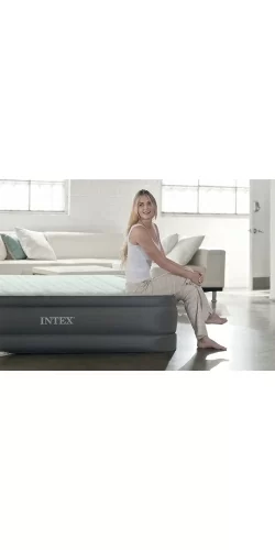 Matelas gonflable Intex Premaire I Large électrique 2 pers