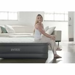 Matelas gonflable Intex Premaire I Large électrique 2 pers