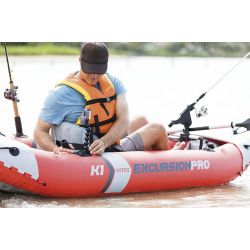 Intex Bateau Gonflable Challenger 2 - 2 Places Avec Rames Et Pompe - Idéal Rivière Et Lac