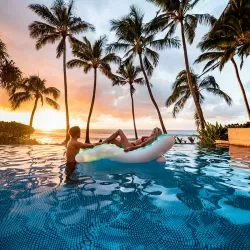 Matelas piscine lounge Lagon Intex