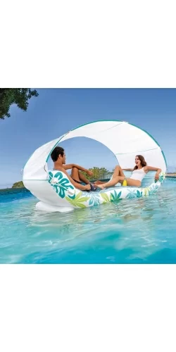 Hamac gonflable tropical Intex 2 places