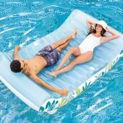 Hamac gonflable tropical Intex 2 places