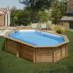 Piscine bois Bambu 5,35 x 3,35 x h1,30m