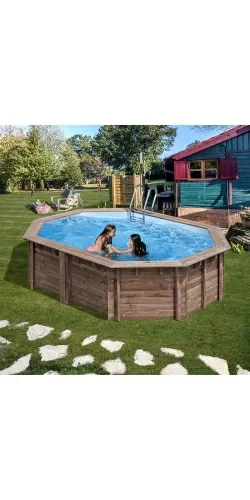 Piscine bois Bambu 5,35 x 3,35 x h1,30m