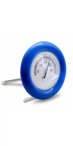Thermometre rond flottant