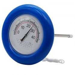 Thermometre rond flottant