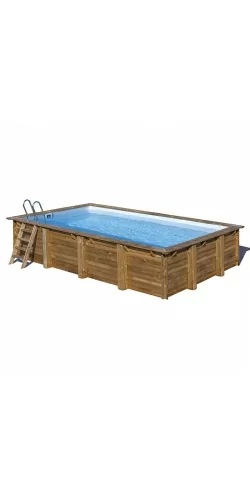 Piscine bois Mango 6,18 x 3,20 x h1,30m