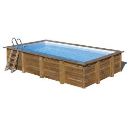 Piscine bois Mango 6,18 x 3,20 x h1,30m