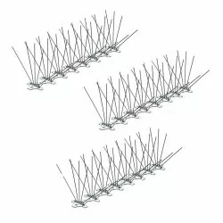 Bande de pics métalliques anti-oiseaux