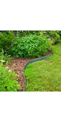 Bordure de jardin en acier galvanisé