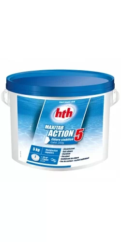 HTH Maxitab action 5 - chlore lent multiactions