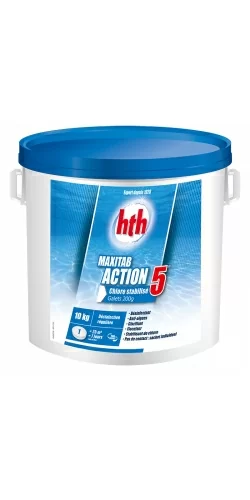 HTH Maxitab action 5 - chlore lent multiactions