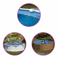 Liner piscine acier Gre ronde pour fixation overlap