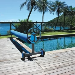 Enrouleur de bâches piscine enterrée Presto Alux