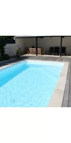 Liner piscine 75/100ème vernis 2 faces APF Dreamliner 2030 uni