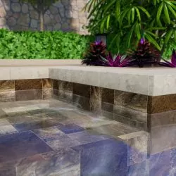 Liner piscine 85/100ème vernis Interline imprimé