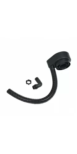 Connecteur universel pour descentes de gouttière ronde et carrée