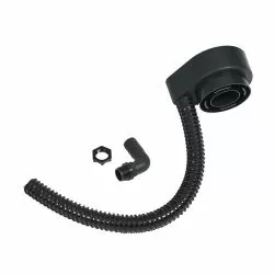 Connecteur universel pour descentes de gouttière ronde et carrée Connecteur universel pour descentes de gouttière ronde et carrée