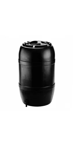Récupérateur d'eau forme tonneau Nature