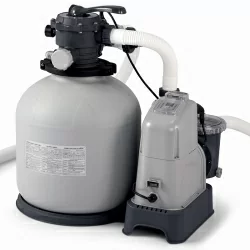 Platine de filtration à sable Intex avec Krystal Clear
