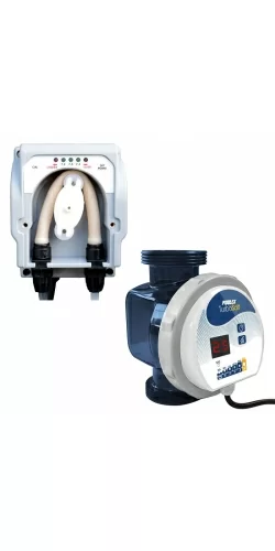 Pack électrolyseur au sel Turbo salt + régulation pH Poolex