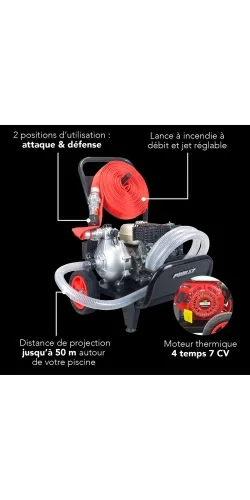 Pool Sam Motopompe protection incendie Poolex