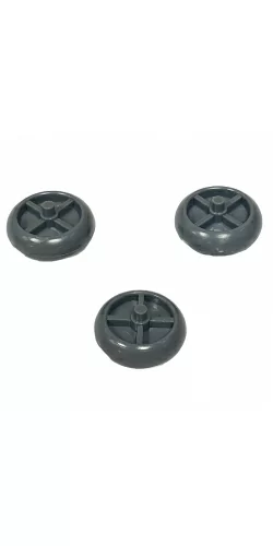 Lot de trois roues pour aspirateur Telsa 50 Kokido EV50