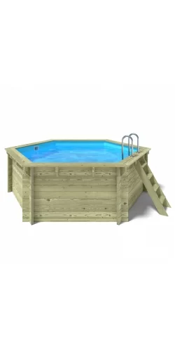 Piscine bois Altanka 4,10 x h1,17m