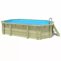 Piscine bois Altanka 5,86 x 3,86 x h1,20m