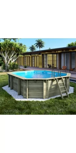 Piscine bois Altanka 5,86 x 3,86 x h1,20m