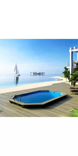 Piscine bois Altanka 5,86 x 3,86 x h1,20m