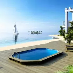 Piscine bois Altanka 5,86 x 3,86 x h1,20m