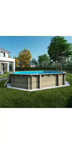 Piscine bois Altanka 6,57 x 4,07 x h1,20m