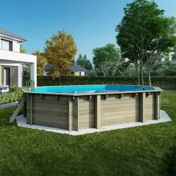 Piscine bois Altanka 6,57 x 4,07 x h1,20m