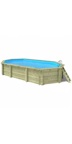 Piscine bois Altanka 7,57 x 4,07 x h1,31m