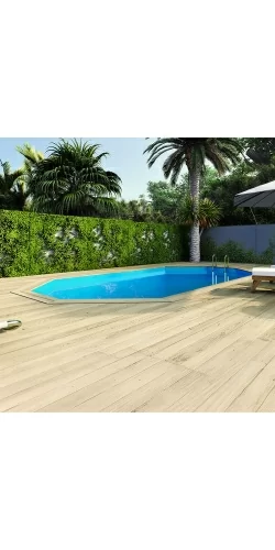 Piscine bois Altanka 7,57 x 4,07 x h1,31m