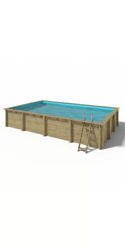 Piscine bois Altanka 8,20 x 5,20 x h1,45m