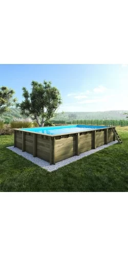 Piscine bois Altanka 8,20 x 5,20 x h1,45m